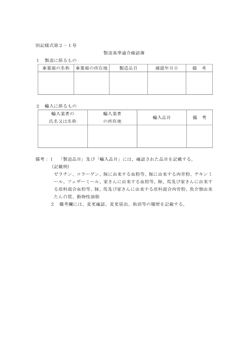 別記様式2-1